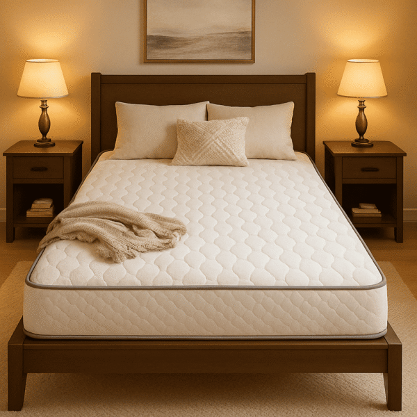 Bonnell Spring Mattress White