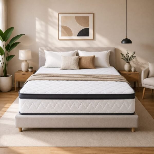 Medical Euro top Mattress White